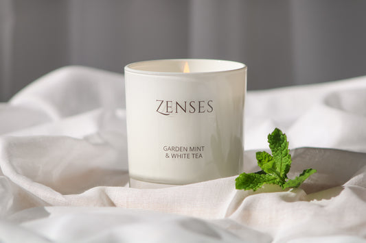 Garden Mint & White Tea Candle