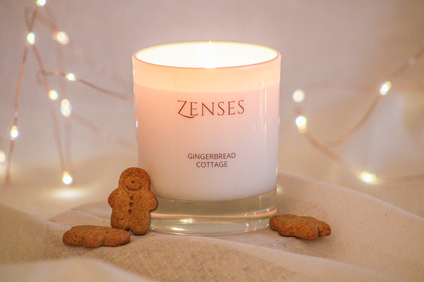 Gingerbread Cottage Candle