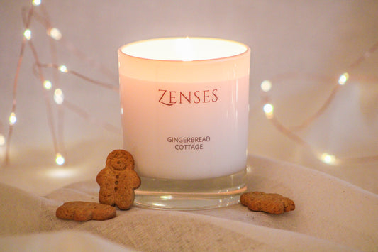 Gingerbread Cottage Candle